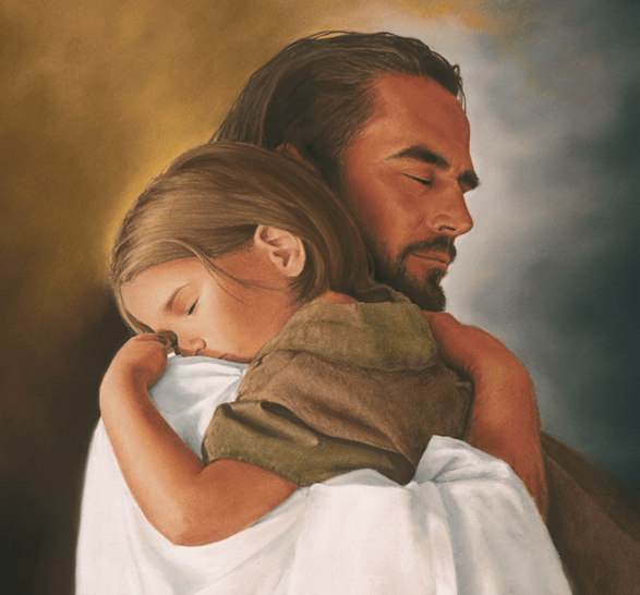 Hug from Jesus