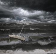Sailboat in Storm